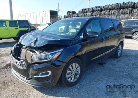 2021 Kia Sedona Lx z USA, uszkodzony, nr VIN KNDMB5C19M6668069